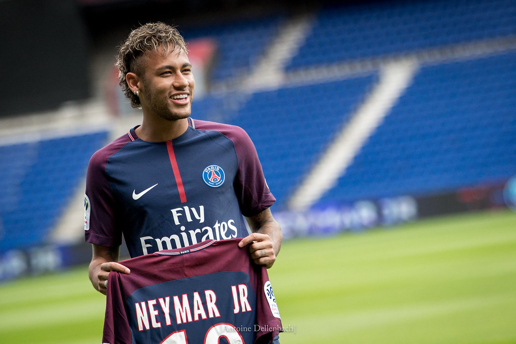 Neymar Jr Presentation  Press Conference for PSG (04/08/2 