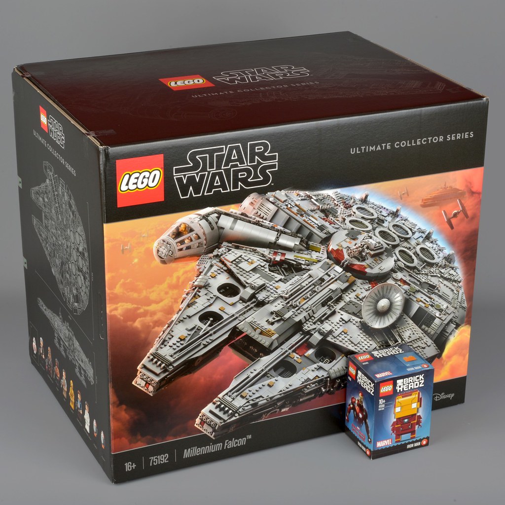 Falcon: Unboxing LEGO set guide and