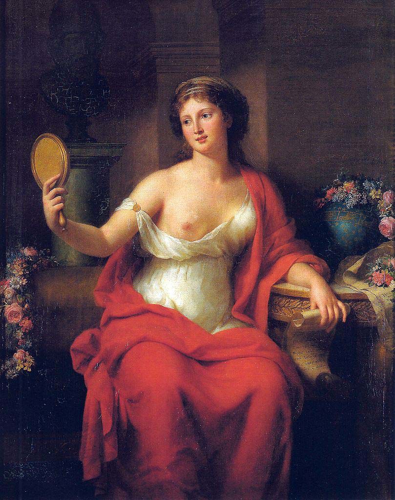 Marie-Geneviève Bouliar, Selbstportrait als Aspasia, 1794
