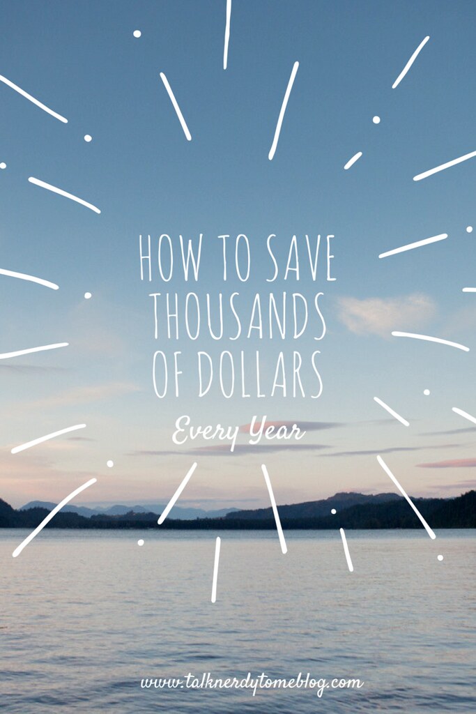 How can you save thousands of dollars each year? Simple ways to save around the home.