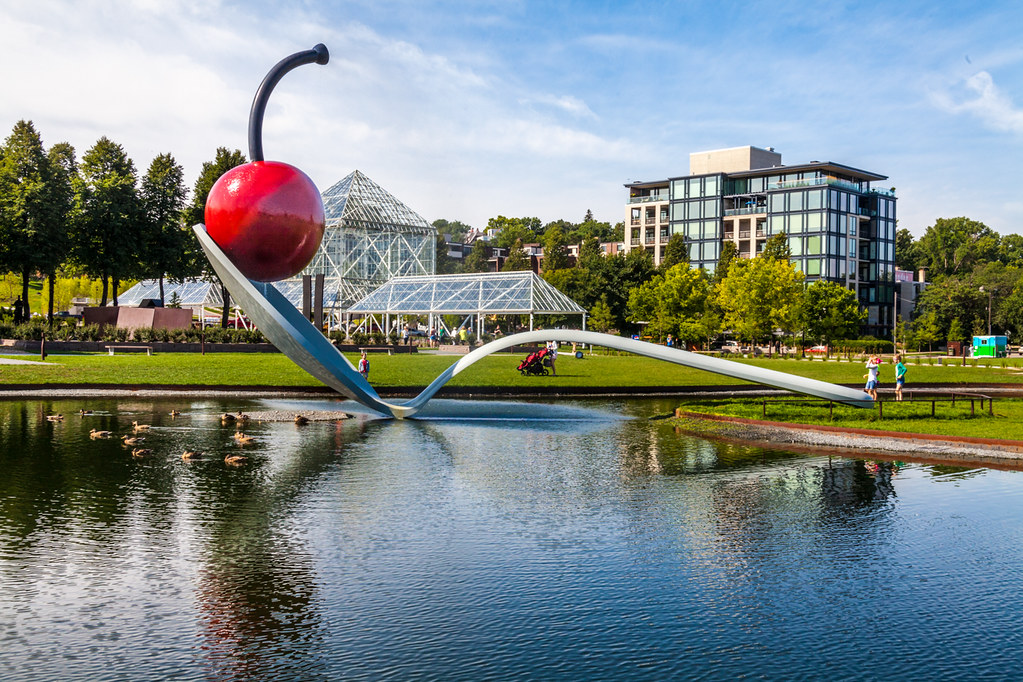 Spoonbridge And Cherry | Another image from the Walker Art C… | Flickr