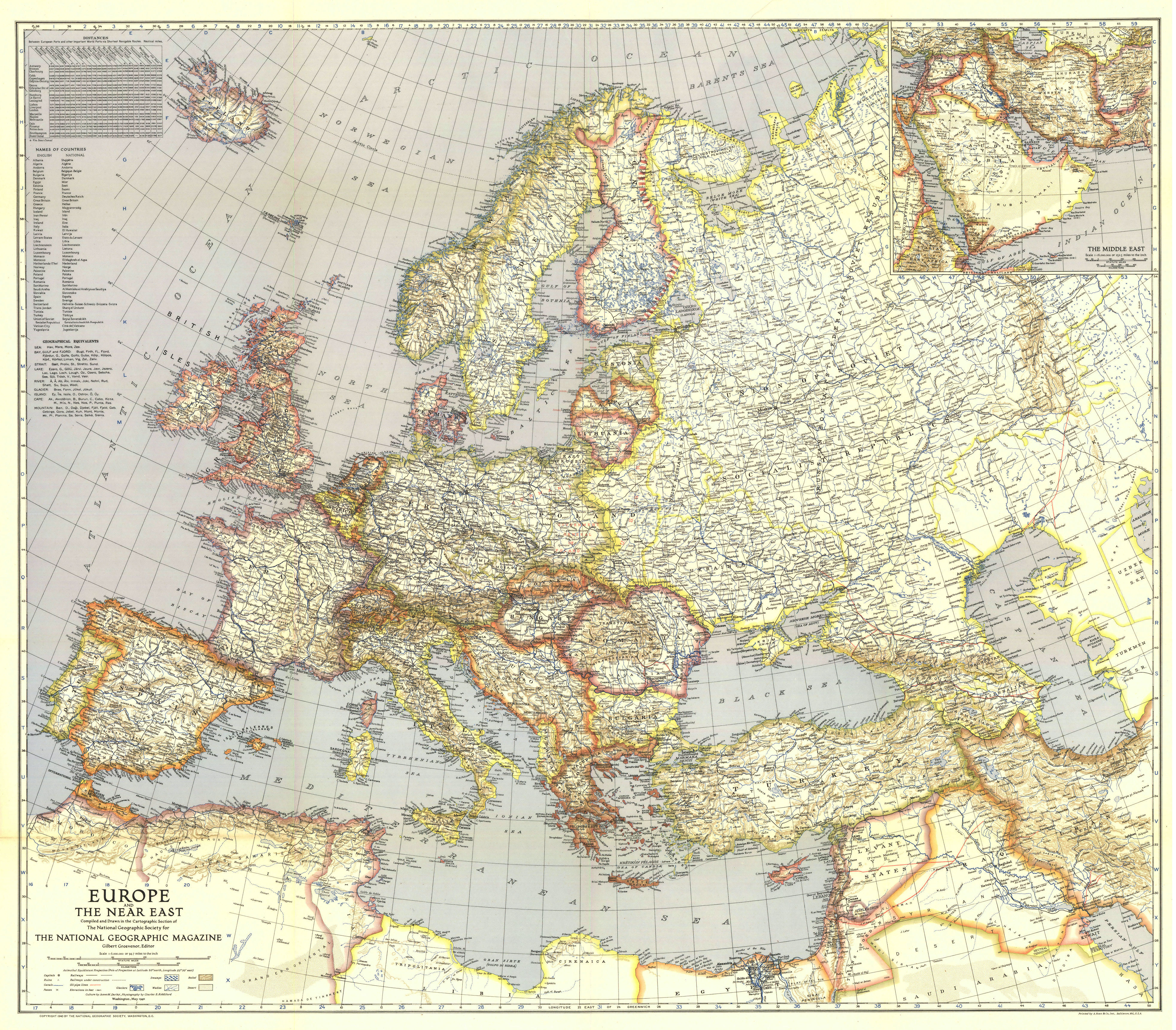 Europe Before and After the World War 2 - Vivid Maps