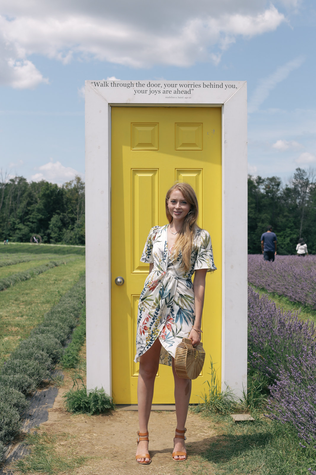 Yellow Door Terre Bleu Lavender Farm