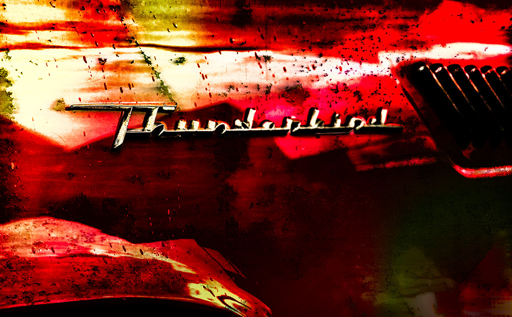 1957 Thunderbird - abstract