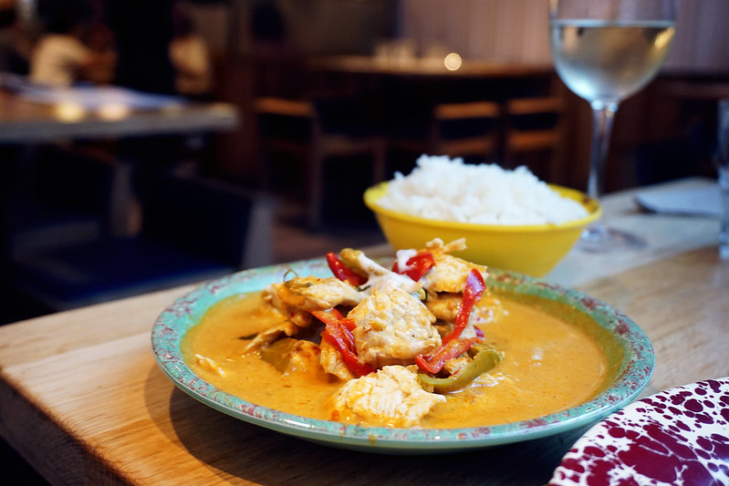 Red curry from Rosa's Thai Cafe | Gluten free Shoreditch guide | Gluten free London | Brick Lane | Old Street | Spitalfields | Hoxton | East London
