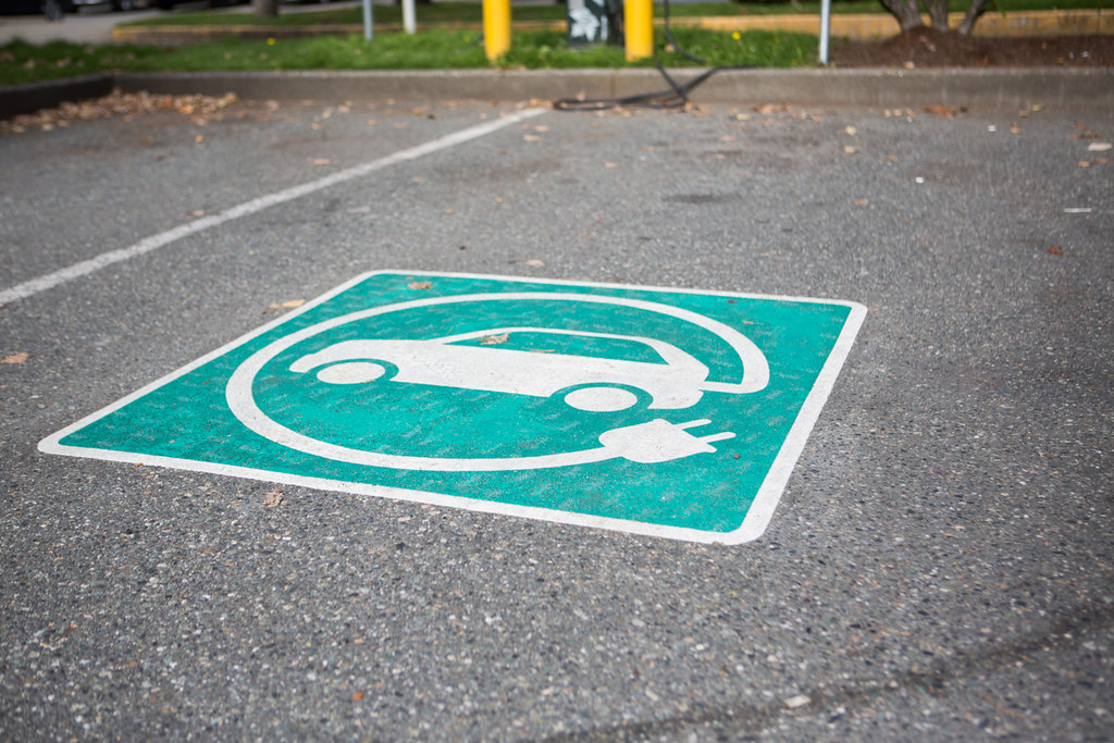 Charging station for electric vehicles in B.C.
