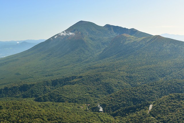 源太ヶ岳の岩手山の展望