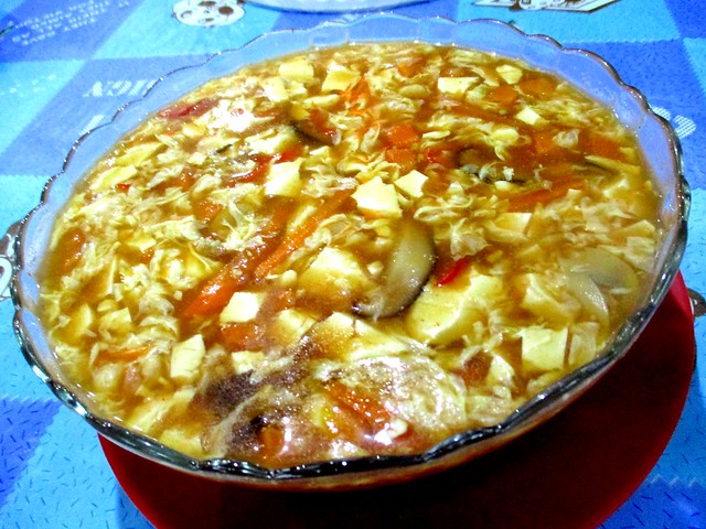 Fat Mum hot & sour Szechuan soup