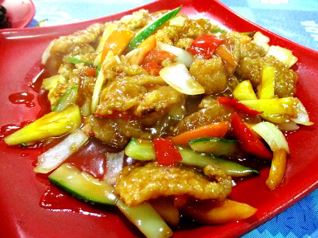 Fat Mum sweet and sour fish fillet