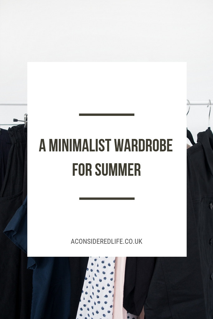 A Minimal Summer Wardrobe Capsule