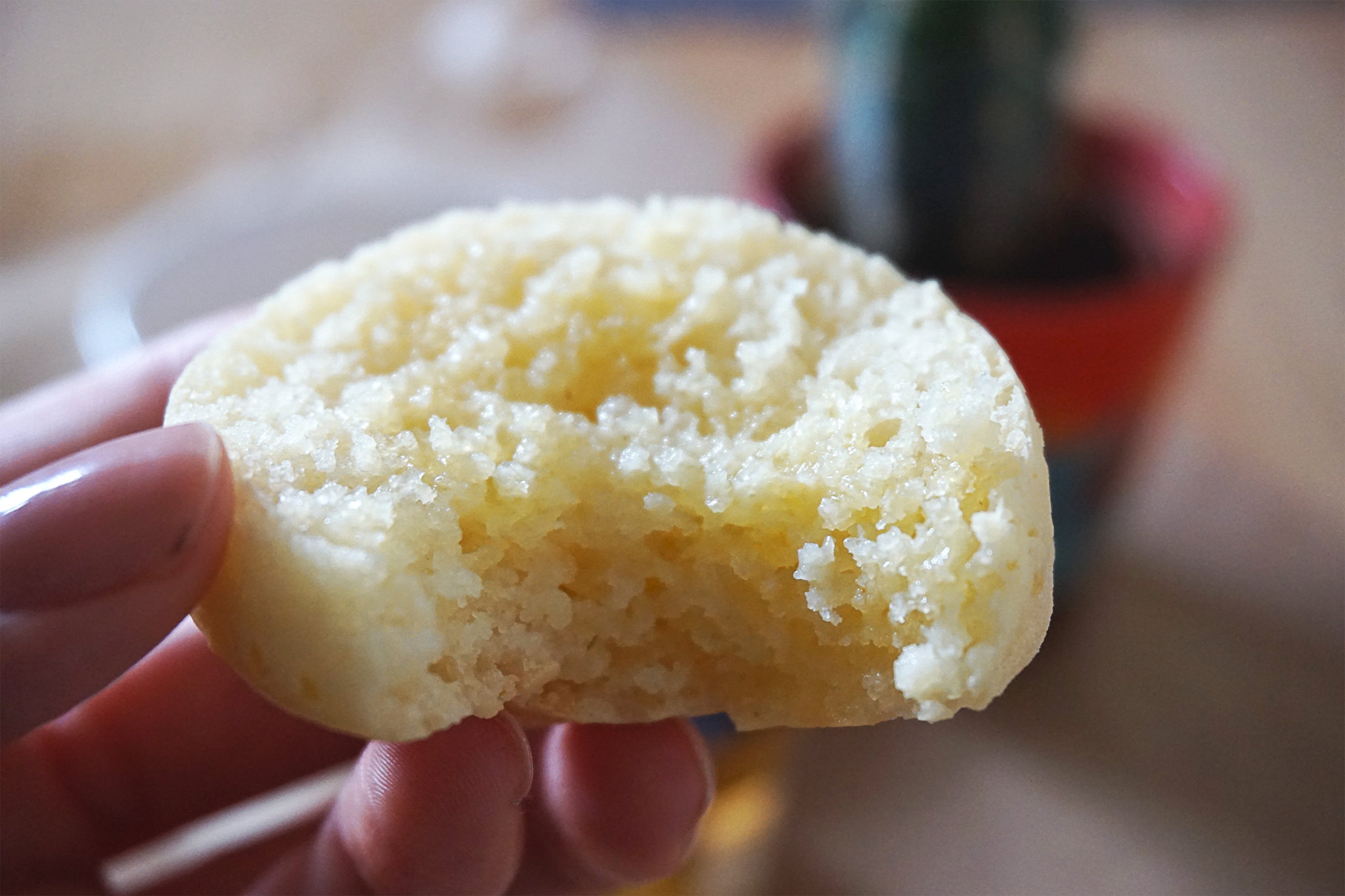 Airy and spongy baked gluten free crumpets