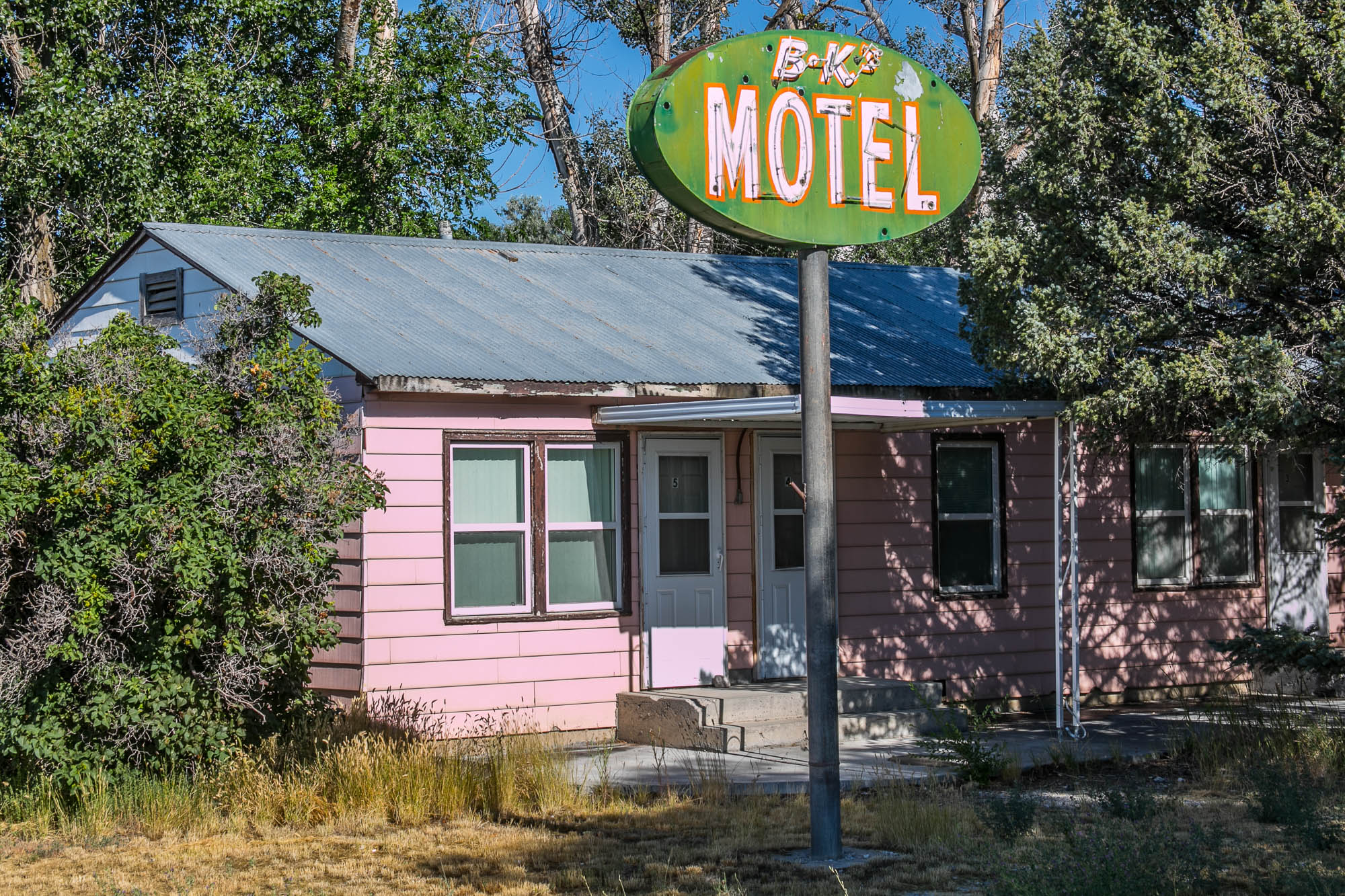 BK's Motel - Mud Lake, Idaho U.S.A. - July 28, 2017