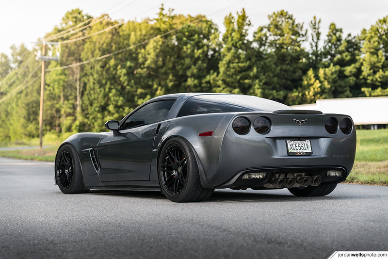 Awesome photos by Jordan Wells of our customer's Corvette C6 Z06 on Fo...