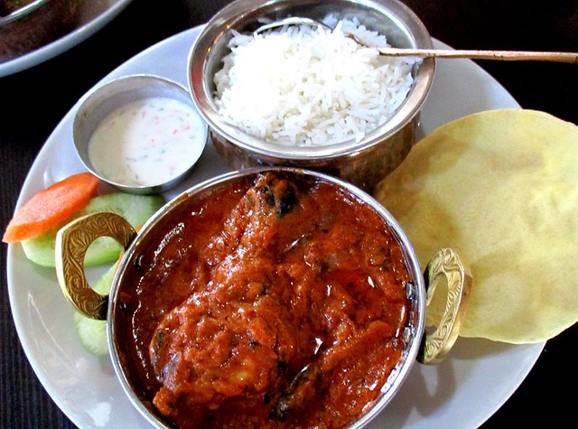 Cafe Ind butter chicken curry set
