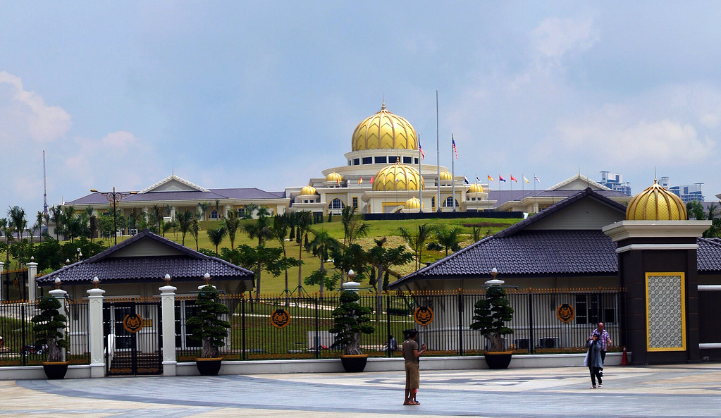 The Royal Palace in Kuala Lumpur.Malaysia.  The King's 
