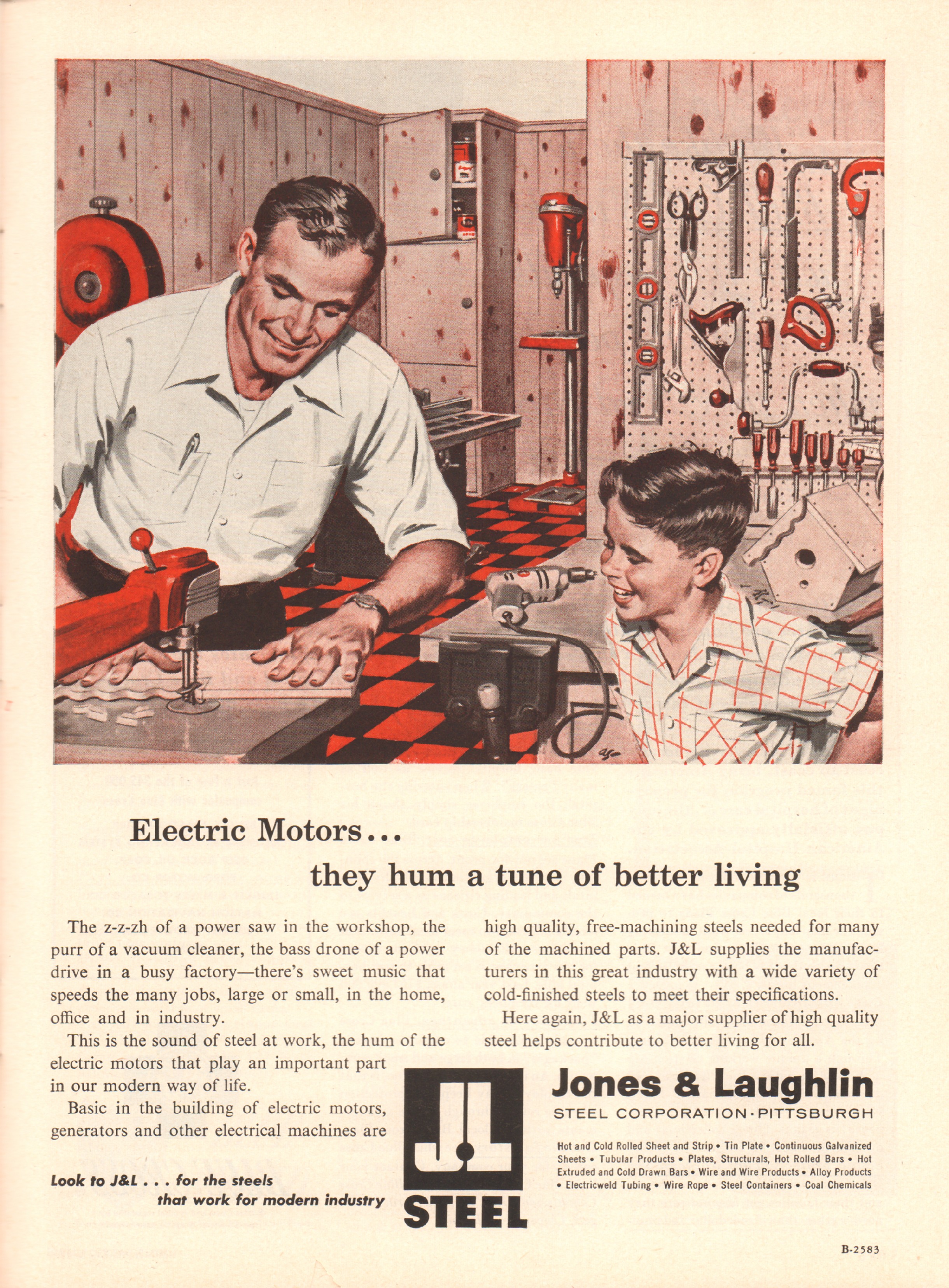 Jones and Laughlin Steel Corporation - published in Time - May 21, 1956