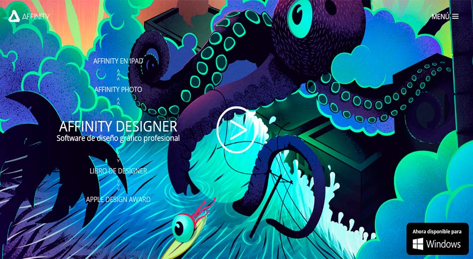 Affinity Designer la alternativa a Adobe Illustrator ahora en Windows