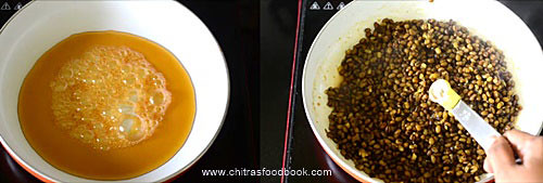 Green Gram Sundal Recipe without soaking