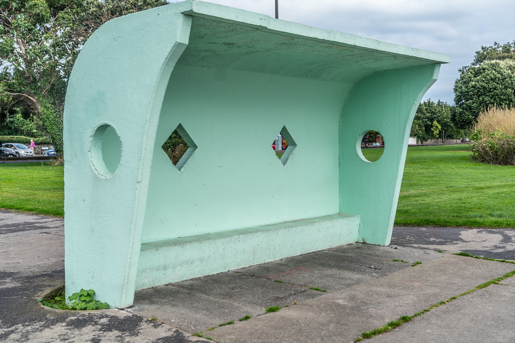 RETRO WIND SHELTERS IN CLONTARF [DESIGNED IN 1934 BY HERBERT SIMMS]  005
