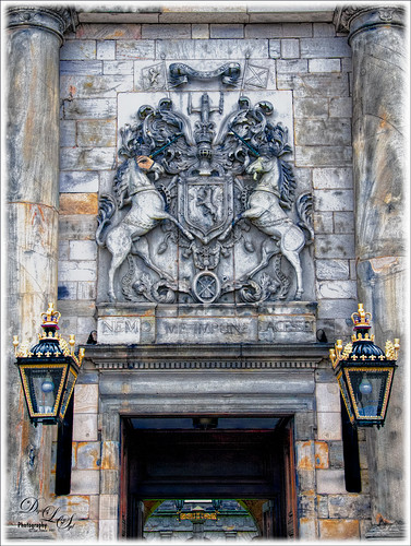 Image of Holyrood Castle carvings