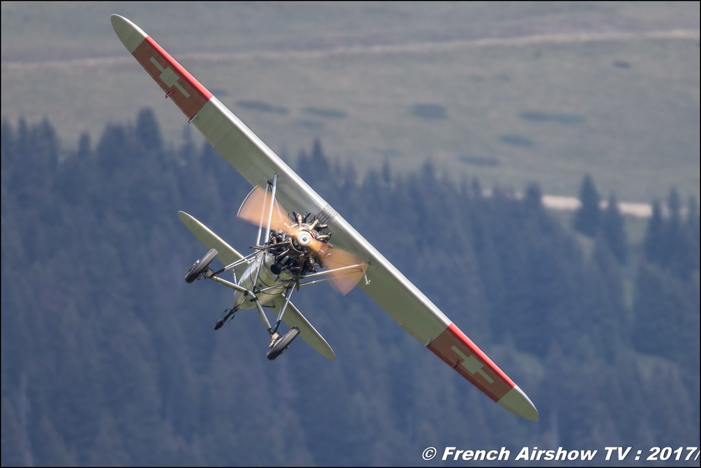 Dewoitine D.26 HB-RAI , 284 50ans d'Aviation Megeve 2017 - altiport de Megève , Haute-Savoie, Auvergne-Rhône-Alpes , Meeting Aerien 2017
