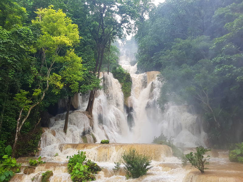 Luang Prabang’s Fantastic Kuang Si Waterfalls, Laos