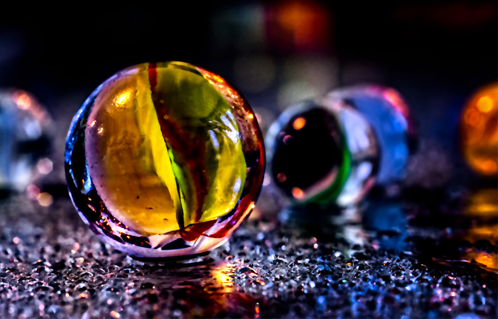 Abstract marbles