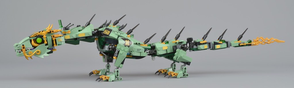 Lego ninjago green dragon 2024 mech