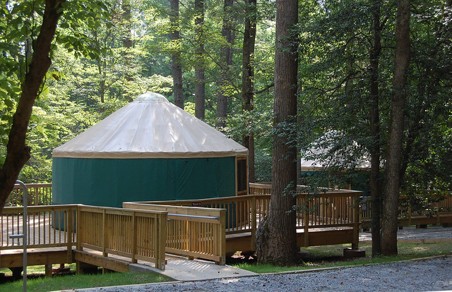 Rent Yurt 3 at Fairy Stone State Park, Virginia