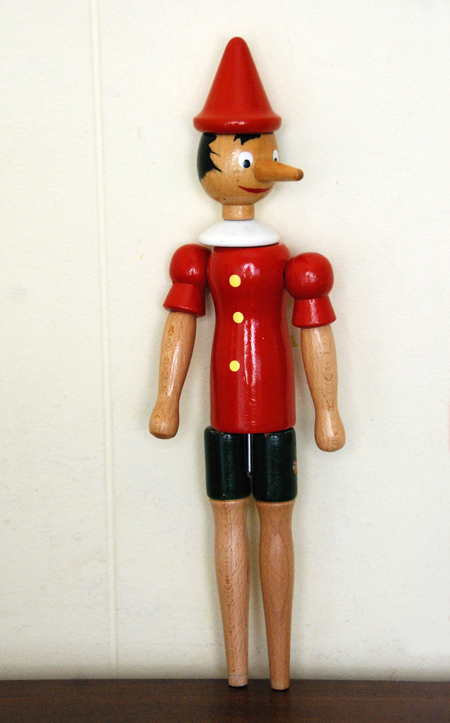 Vintage Wooden Pinocchio Doll | Height: 14in Country/Region … | Flickr