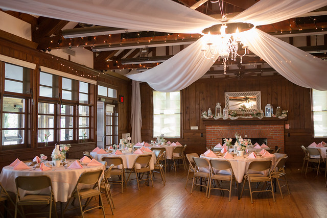 Romantic and elegant Helen and Tayloe Murphy Hall at Westmoreland State Park is the ideal wedding location in Virginia Photos courtesy of Harmony Lynn Photography 