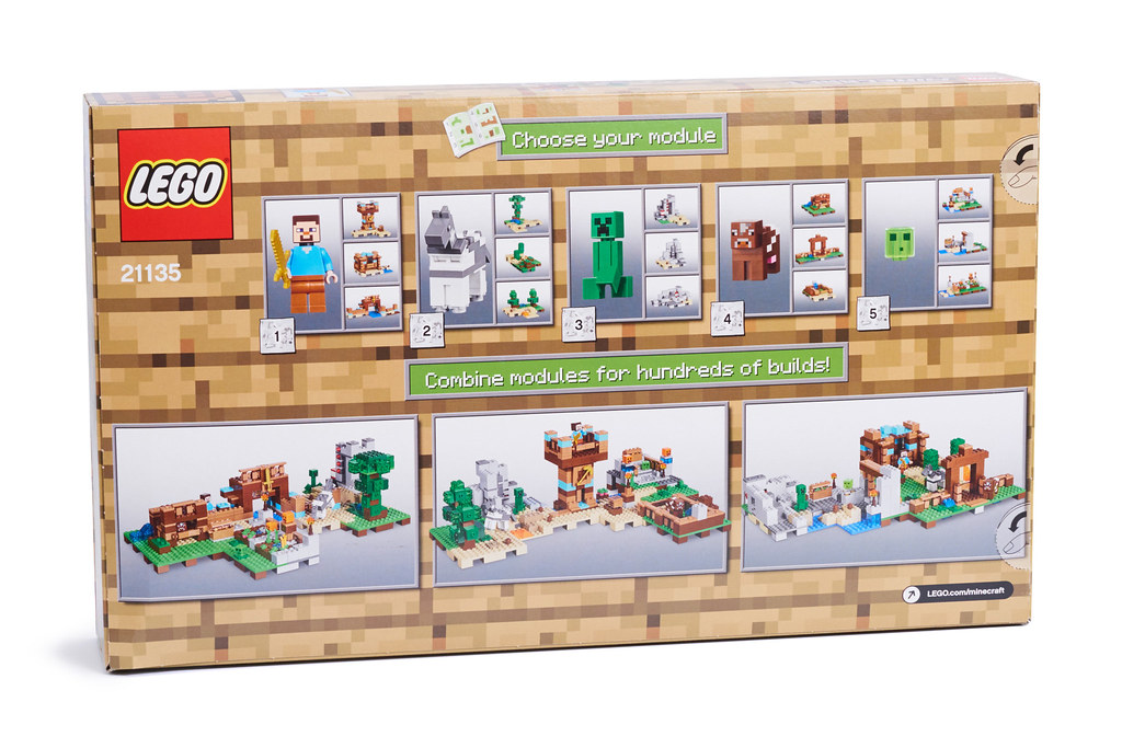 LEGO Minecraft The Crafting Box 2.0 21135 (717 Pieces) 