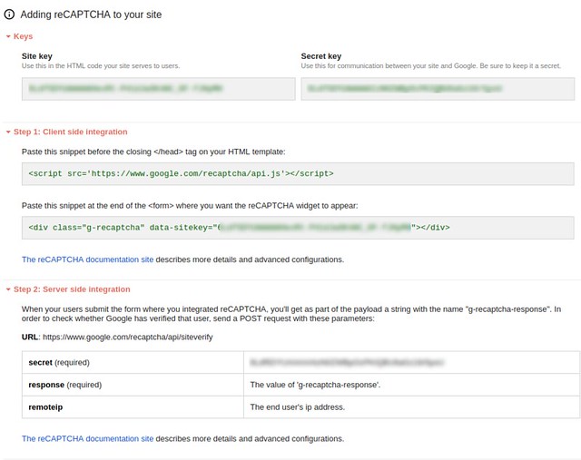 Steps screen on how to integrate Google reCAPTCHA for your form with validation – Anil Labs – an Anil Kumar Panigrahi’s Tech Blog