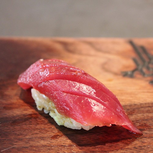 Robin SF - Big eye tuna from Hawaii with poblano-infused soy