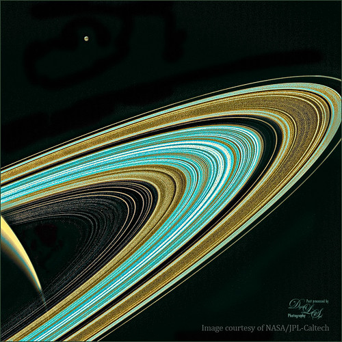 Image of Saturn's Rings from Cassini Mission