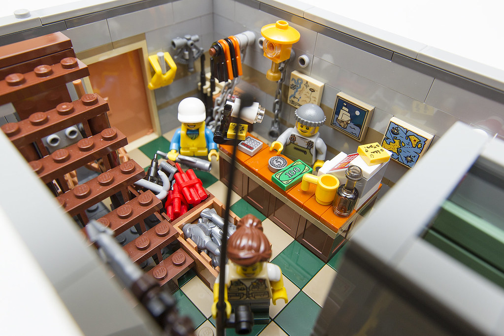 [MOD] Old Fishing Store into Modular - LEGO Town - Eurobricks Forums