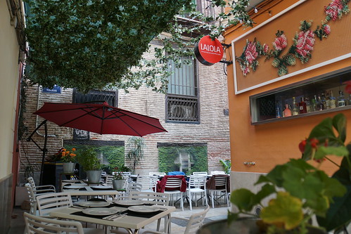 Lalola terrace | gluten free restaurant in Valencia | gluten free Valencia guide | gluten free Spain