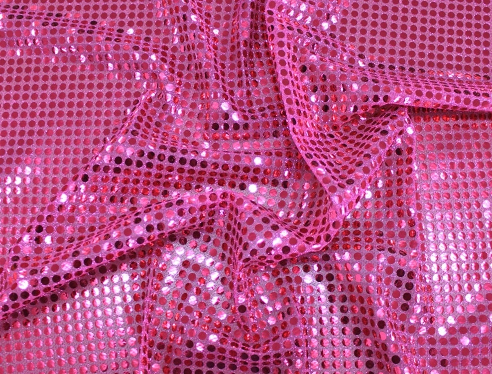 Pailletten-Lurex, pink