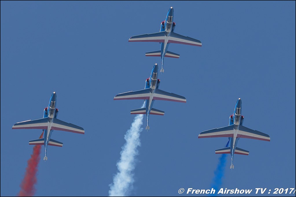 Patrouille de France , patrouille acrobatique officielle de l'Armée de l'air française , Alpha Jet , Avignon Air Show 2017 , Aéroclub Vauclusien , avignonairshow2017 , Meeting Aerien 2017