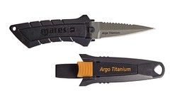 Mares Knife Argo Titanium cuchillo de buceo