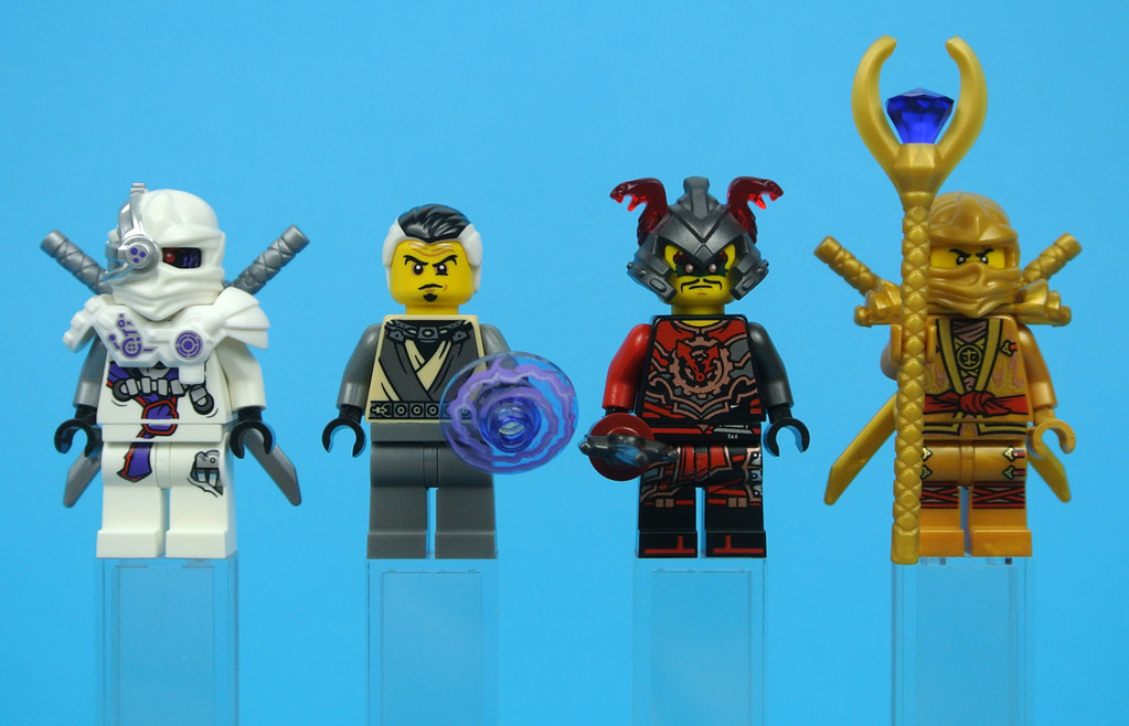 lego ninjago minifigure collection