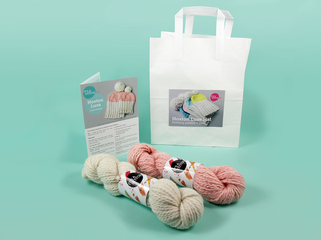 Hoxton Luxe Hat knitting kit