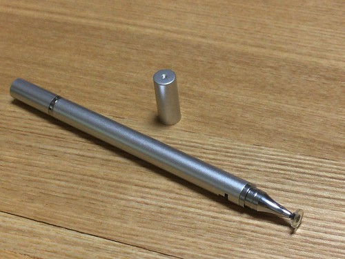 ディスクタイプタッチペン - ボールペンつき キャンドゥ K-4050