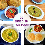 Side dish for Poori recipes