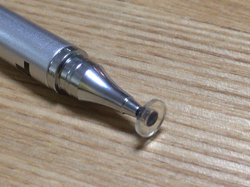 ディスクタイプタッチペン - ボールペンつき キャンドゥ K-4050