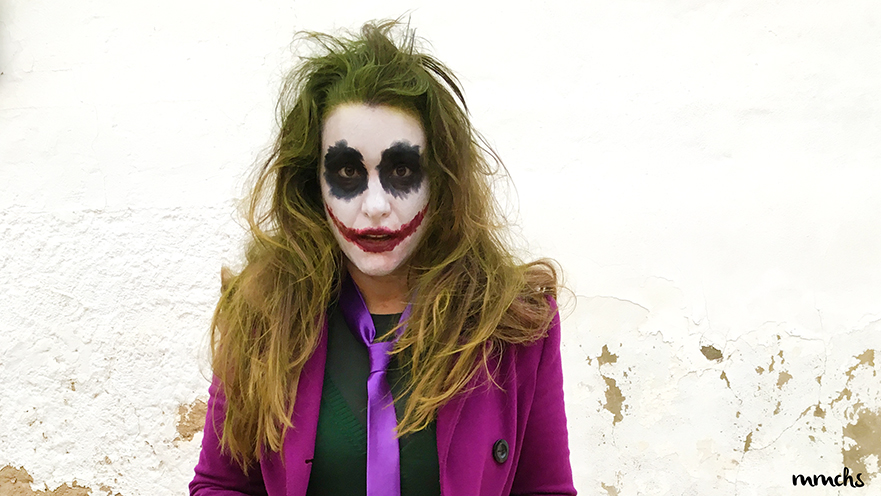 maquillaje de Joker para Halloween