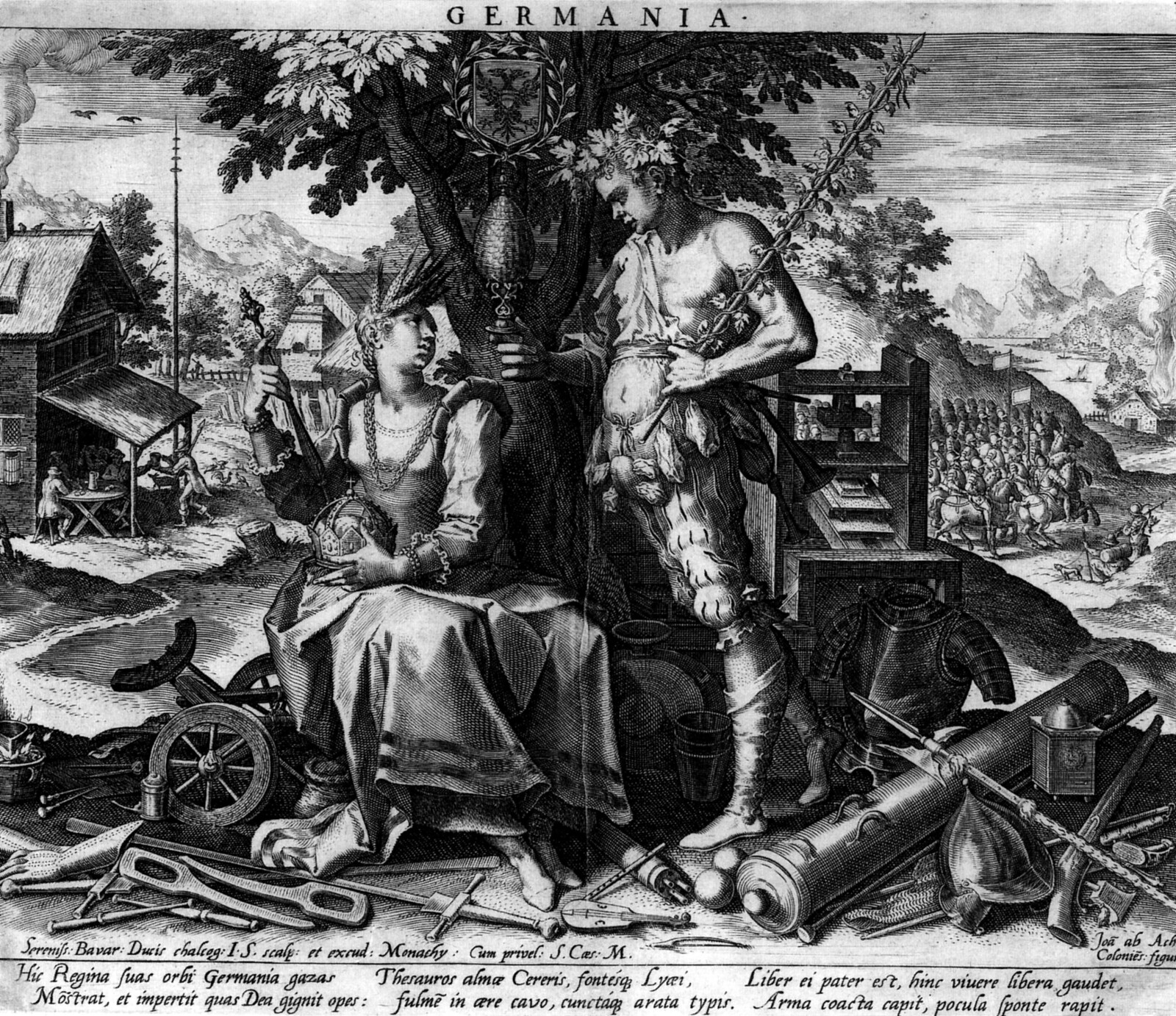 Johannes Sadeler, Germania, 1594