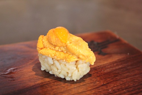 Robin SF - Fort Bragg uni with emulsified jidori egg yolk