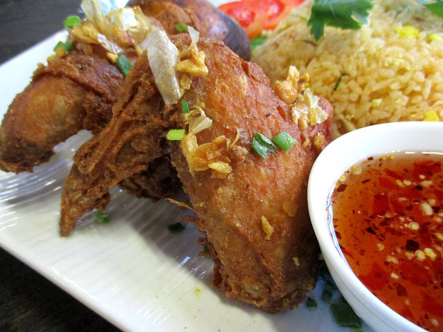 Flavours Thai Kitchen fried chicken wings