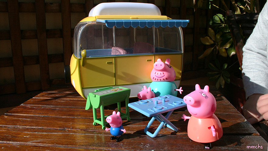 auto caravana Peppa Pig